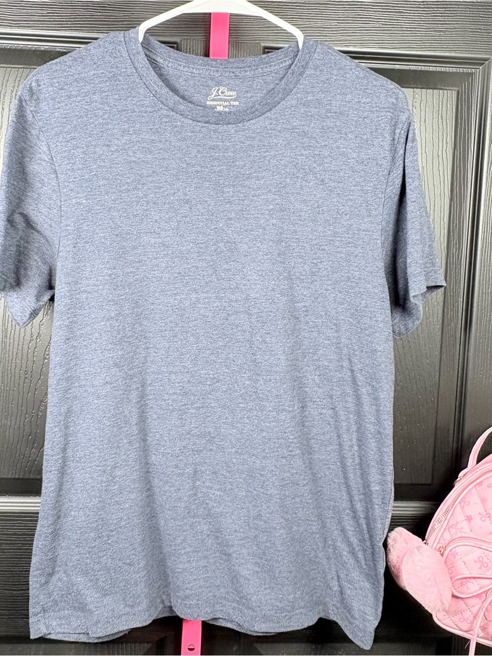 J. Crew Men’s Heather Blue Crewneck Short Sleeve Tee